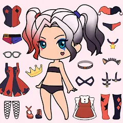 Взлом Doll Dress Up - Makeup Games  [МОД Бесконечные монеты] - полная версия apk на Андроид