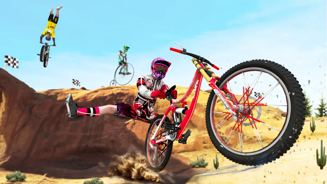 BMX Rider: Cycle Race Game  [МОД Mega Pack] Screenshot 2
