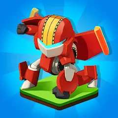 Взлом Merge Plane Robots Idle Empire (Мердж Плейн Роботы)  [МОД Много денег] - последняя версия apk на Андроид