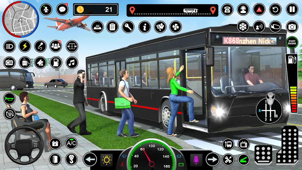 Bus Simulator - Driving Games  [МОД Mega Pack] Screenshot 2