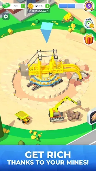 Mining Inc.  [МОД Unlocked] Screenshot 1