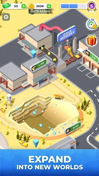 Mining Inc.  [МОД Unlocked] Screenshot 3