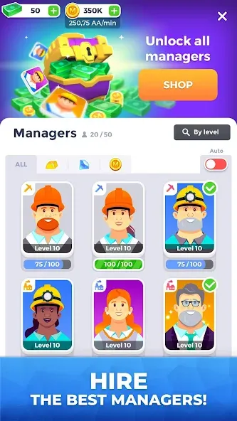 Mining Inc.  [МОД Unlocked] Screenshot 4