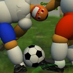 Скачать взлом Goofball Goals Soccer Game 3D (Гуфбол Голз Соккер Гейм 3Д)  [МОД Unlimited Money] - стабильная версия apk на Андроид