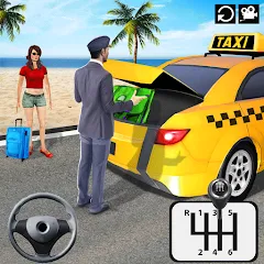 Взлом Taxi Simulator 3d Taxi Driver  [МОД Много монет] - полная версия apk на Андроид