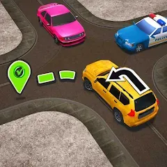 Взломанная Traffic Jam - Car Escape Games (Паркинг Джем 3D)  [МОД Много монет] - стабильная версия apk на Андроид