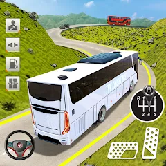 Взломанная Modern Bus Simulator: Bus Game  [МОД Unlocked] - стабильная версия apk на Андроид