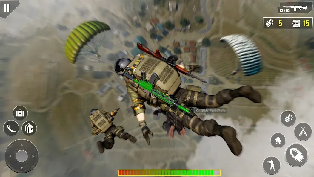 Gun Shooting Games Fps Offline  [МОД Бесконечные деньги] Screenshot 4