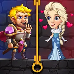 Взлом Mr. Knight: Pin Puzzles  [МОД Mega Pack] - стабильная версия apk на Андроид