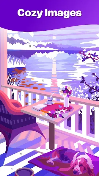 Hey Color Paint by Number Art  [МОД Unlocked] Screenshot 4