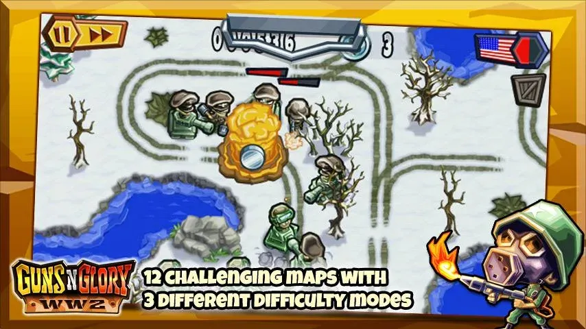 Guns'n'Glory WW2  [МОД Mega Pack] Screenshot 3