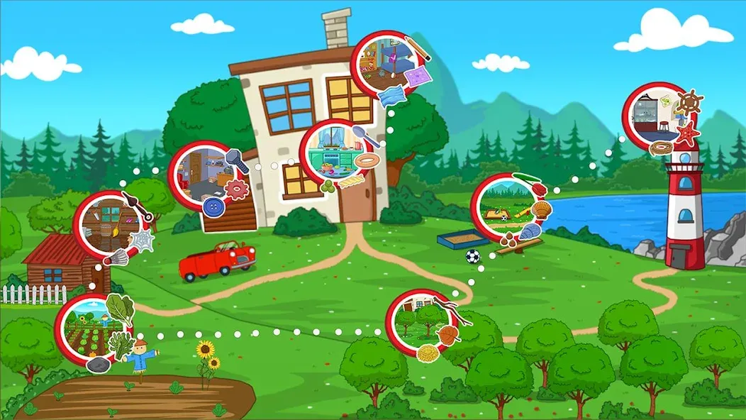 Kindergarten: Learn and play  [МОД Много денег] Screenshot 5