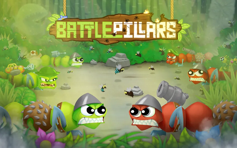 Battlepillars Multiplayer PVP  [МОД Меню] Screenshot 1