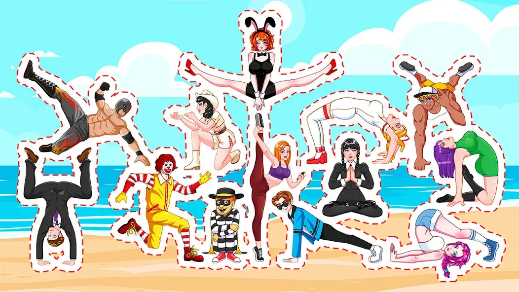 Pose to Hide: Tricky Puzzle (Поза чтобы скрыть)  [МОД Mega Pack] Screenshot 1