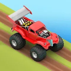 Взломанная MMX Hill Dash 2 – Offroad Truc (ММХ Хилл Даш 2)  [МОД Много денег] - последняя версия apk на Андроид