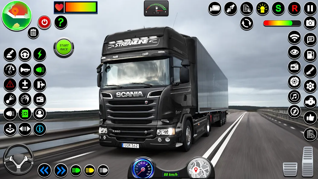 Indian Truck Heavy Cargo Duty  [МОД Все открыто] Screenshot 1