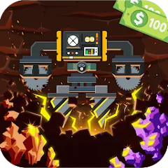 Взломанная Happy Digging: Idle Miner Tyco (Хэппи Диггинг)  [МОД Бесконечные деньги] - стабильная версия apk на Андроид