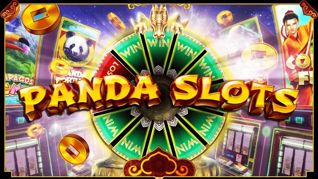 Panda Slots (Панда Слоты)  [МОД Бесконечные деньги] Screenshot 1