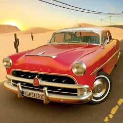 Скачать взлом Long Road Trip - Car Driving (Лонг Роуд Трип)  [МОД Unlocked] - полная версия apk на Андроид