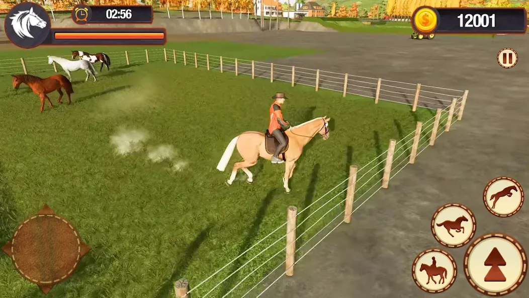 My Horse Herd Care Simulator (Мой симулятор ухода за стадом лошадей)  [МОД Меню] Screenshot 2