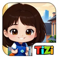 Скачать взломанную My Tizi City - Town Life Games  [МОД Mega Pack] - последняя версия apk на Андроид