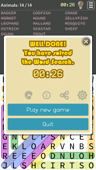 Word Search (Уорд Срч)  [МОД Много денег] Screenshot 4