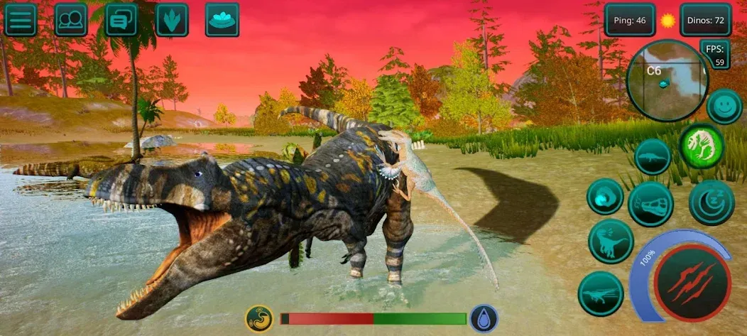 The Cursed Dinosaur Isle: Game  [МОД Mega Pack] Screenshot 1