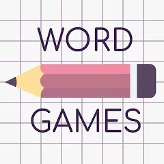 Скачать взломанную Word Games  [МОД Menu] - полная версия apk на Андроид