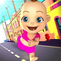 Скачать взлом Baby Run The Babysitter Escape  [МОД Menu] - стабильная версия apk на Андроид