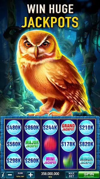 Slots Cash:Vegas Slot Machines (Слотс Кэш)  [МОД Menu] Screenshot 2