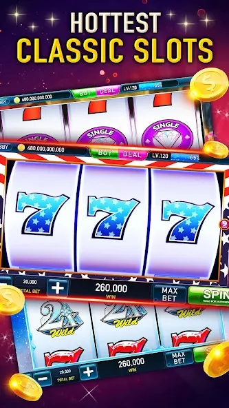Slots Cash:Vegas Slot Machines (Слотс Кэш)  [МОД Menu] Screenshot 4
