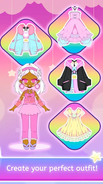 Mimistar dress up chibi doll (Министар)  [МОД Menu] Screenshot 3