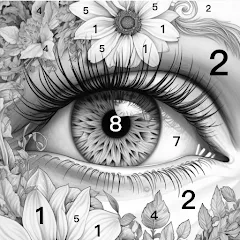 Скачать взломанную Magic Paint: Color by number (Магик Пейнт)  [МОД Unlimited Money] - стабильная версия apk на Андроид