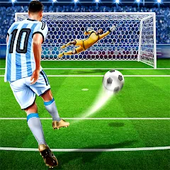 Взломанная Football Strike: Online Soccer (Футбольный забастовка)  [МОД Бесконечные деньги] - последняя версия apk на Андроид