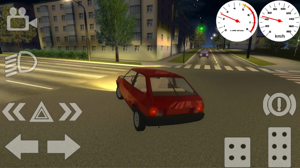 Russian Classic Car Simulator (Русский Классический Автосимулятор)  [МОД Unlimited Money] Screenshot 5