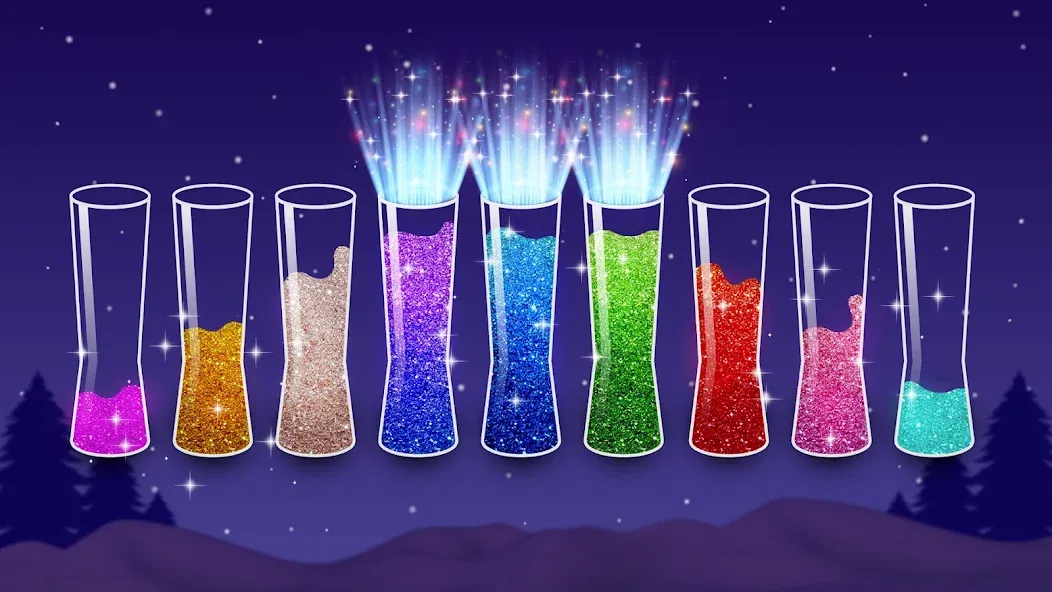 Color Water Sort Wooden Puzzle (Цвет воды Сорт Вуди Пазл)  [МОД Unlocked] Screenshot 2