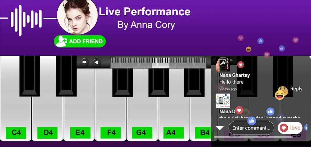 Real Piano Teacher  [МОД Бесконечные монеты] Screenshot 2