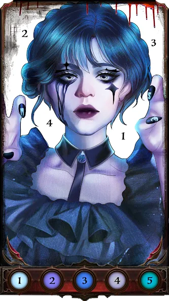 Dark, Horror Color by Number  [МОД Много денег] Screenshot 5