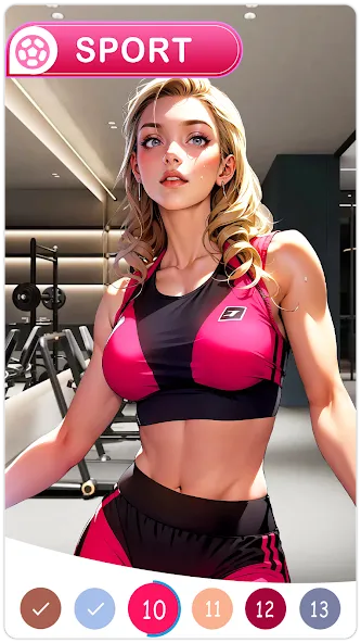 Fun Color:Happy Coloring games  [МОД Unlimited Money] Screenshot 5