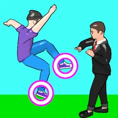 Взломанная Slow Mo Run (Слоу Мо Ран)  [МОД Mega Pack] - полная версия apk на Андроид