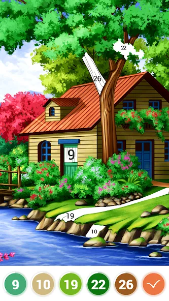 Art Coloring - Color by Number  [МОД Меню] Screenshot 3