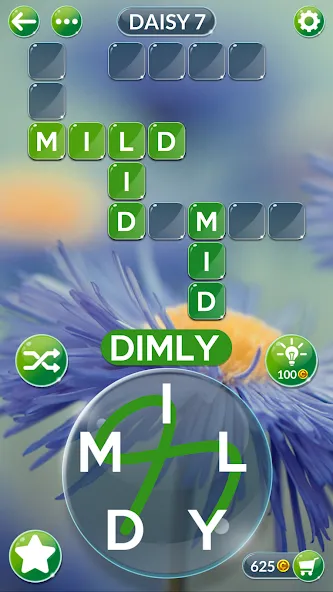 Wordscapes In Bloom (Вордскейпс Ин Блум)  [МОД Menu] Screenshot 2