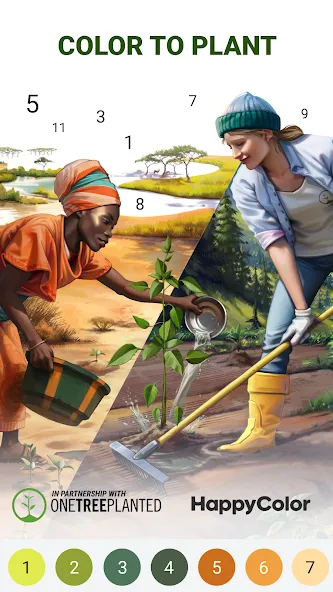 Happy Color®: Coloring Book (Хэппи Колор)  [МОД Много денег] Screenshot 2