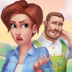 Взломанная Farmscapes (Фармскейпс)  [МОД Много монет] - последняя версия apk на Андроид