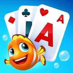 Скачать взломанную Fishdom Solitaire (Фишдом Солитер)  [МОД Menu] - полная версия apk на Андроид