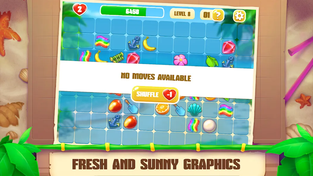Onet Paradise: connect 2 tiles (Онет Парадайз)  [МОД Unlocked] Screenshot 3
