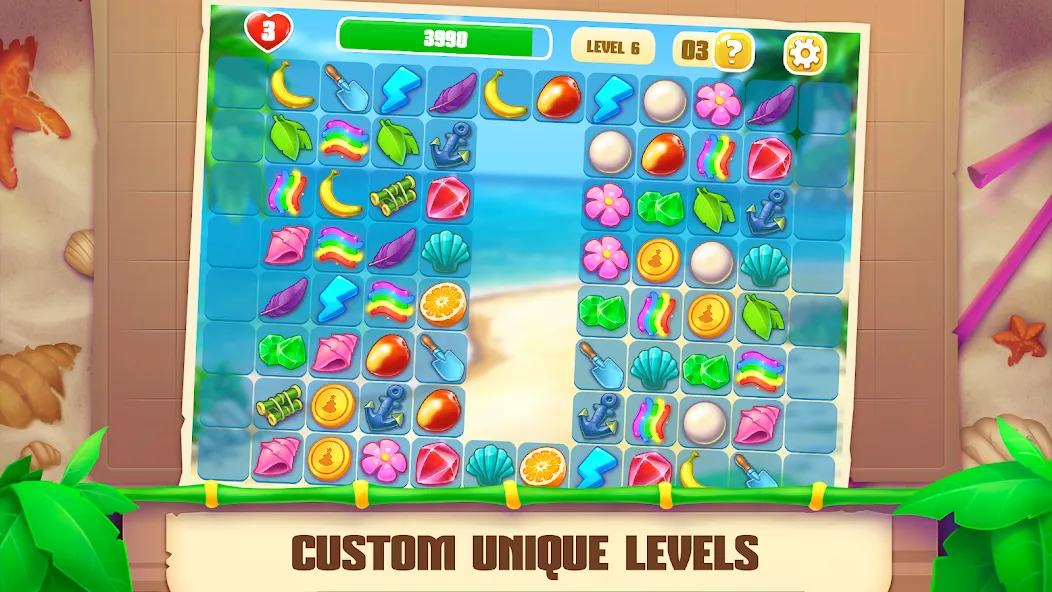 Onet Paradise: connect 2 tiles (Онет Парадайз)  [МОД Unlocked] Screenshot 5