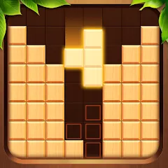 Взломанная Wood Block Classic (Вуд Блок Классик)  [МОД Menu] - последняя версия apk на Андроид