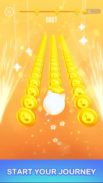 Dancing Cats - Cute Music Game (Дансинг Кэтс)  [МОД Много монет] Screenshot 5