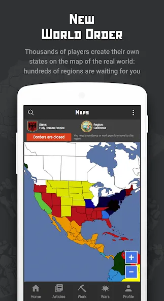 Rival Regions: world strategy (Ривал Регионс)  [МОД Много монет] Screenshot 1